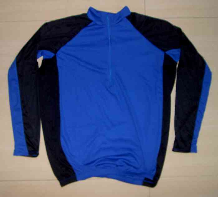 baju SEPEDA LENGAN PANJANG biru HITAM