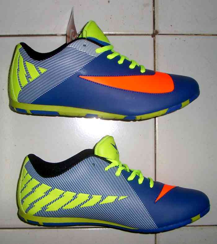 sepatu futsal original murah biru hijau stabilo